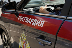 Охрана общественного порядка и безопасность на футбольном матче в Москве обеспечена при содействии Росгвардии
